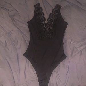 Cute Black bodysuit